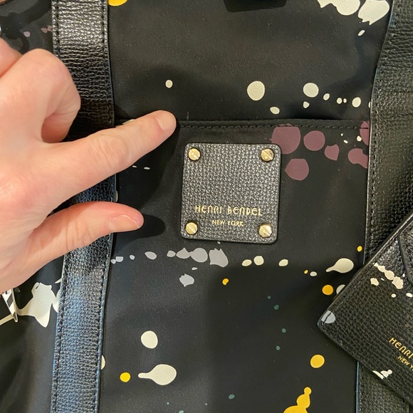 NWT Henri Bendel Large Splatter Jetsetter Mega Set - Picture 11 of 14